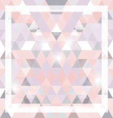 Geometric shining pattern with triangles N2