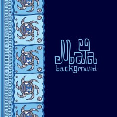 Hand drawn Background in South American Indian Style with Mayan N3