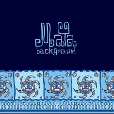 Hand drawn Background in South American Indian Style with Mayan N4