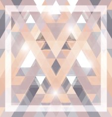 Geometric shining pattern with triangles N4