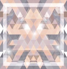 Geometric shining pattern with triangles N6