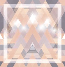 Geometric shining pattern with triangles N7
