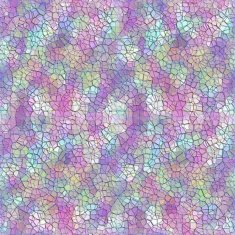 Pastel colored decorative tile with mosaic patterns