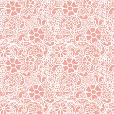 Lace seamless pattern with flowers N29
