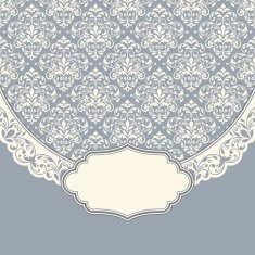 Vintage invitation card N11