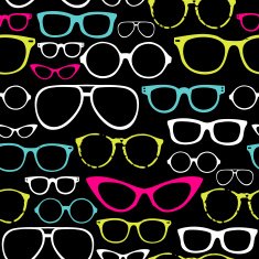 Retro seamless spectacles