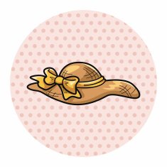 sun hat theme elements N3