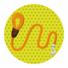 Pet dog chains theme elements N6