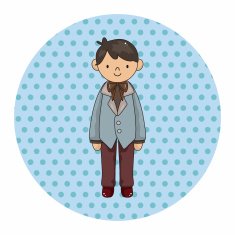 boy man cartoon theme elements vector eps N30
