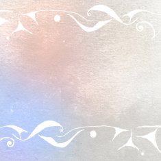 watercolors - ornaments on textured paper background