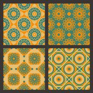 Set of geometric pattern