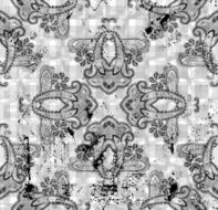 Traditional ornamental seamless background Paisley design N7