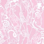 Lace seamless pattern with flowers N37