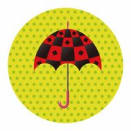 Umbrella theme elements vector eps N74
