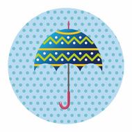Umbrella theme elements vector eps N76