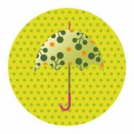 Umbrella theme elements vector eps N80