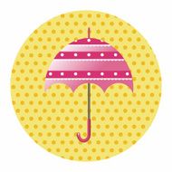 Umbrella theme elements vector eps N82