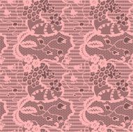 Lace seamless pattern with flowers N39