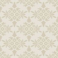 Pattern seamless damask Vintage vector illustration background
