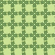 Seamless geometric floral pattern N12