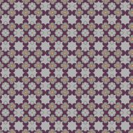 Seamless geometric floral pattern N21