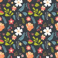 Flowers seamless pattern N22