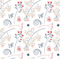 Flowers seamless pattern N25