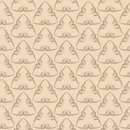 Vector seamless pattern modern texture
