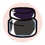 eye liner and eyeshadow theme elements vector eps N16