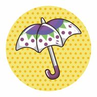 Umbrella theme elements vector eps N84
