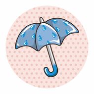 Umbrella theme elements vector eps N89
