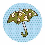 Umbrella theme elements vector eps N93