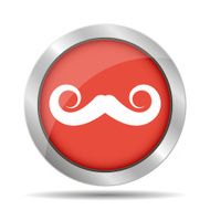 mustaches vector icon N5