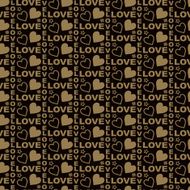 Heart love seamless pattern N2