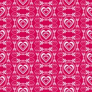 Heart love seamless pattern N9