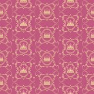 Retro Wallpaper Seamless Pattern N23
