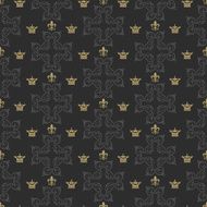 Royal Wallpaper Seamless Pattern