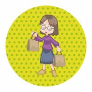 shopper theme elemets vector eps N41
