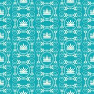 Wallpaper Seamless Pattern Vintage style N16