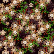 Seamless floral pattern romantic background