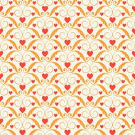Heart love seamless pattern N32
