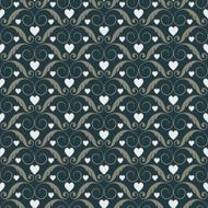 Heart love seamless pattern N34