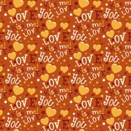 Heart love seamless pattern N50