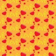 Heart love seamless pattern N59