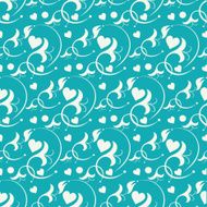 Heart love seamless pattern N64