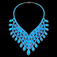 woman&#039;s necklace with precious stones N2