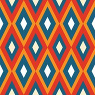Seamless vector geometric rhombus N2