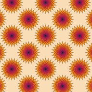 african floral pattern