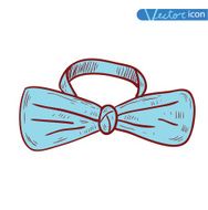 Bow Tie icon vector illustration