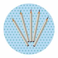 eye liner and eyeshadow theme elements vector eps N17